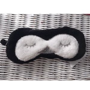 Penguin fuzzy eye mask